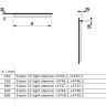 Светильник LAUFEN FRAME 25, 65 см 4.4748.1.900.007.1