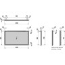 Зеркало LAUFEN FRAME 25, 120 см 4.4740.7.900.144.1